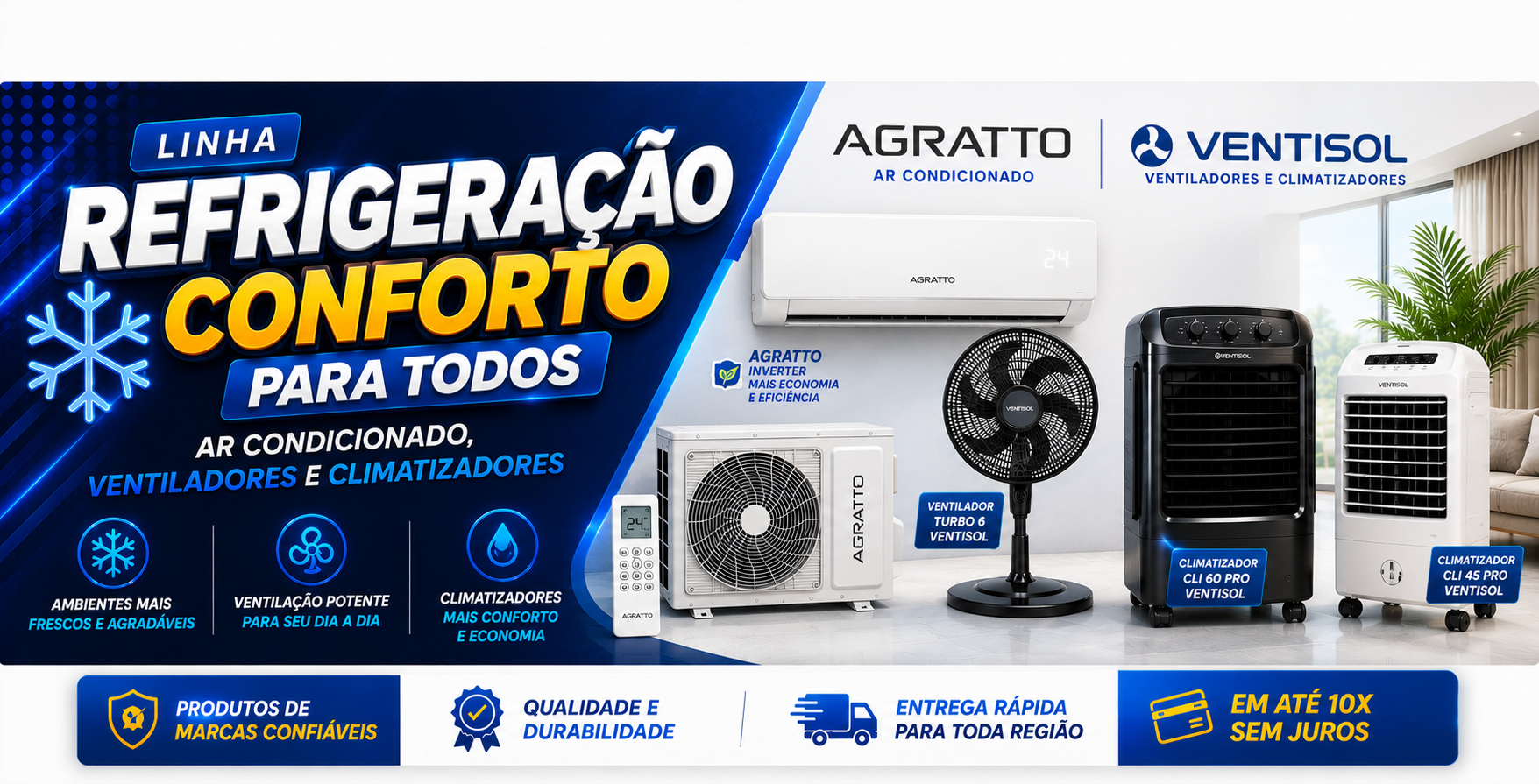 Condições especiais Mega Center