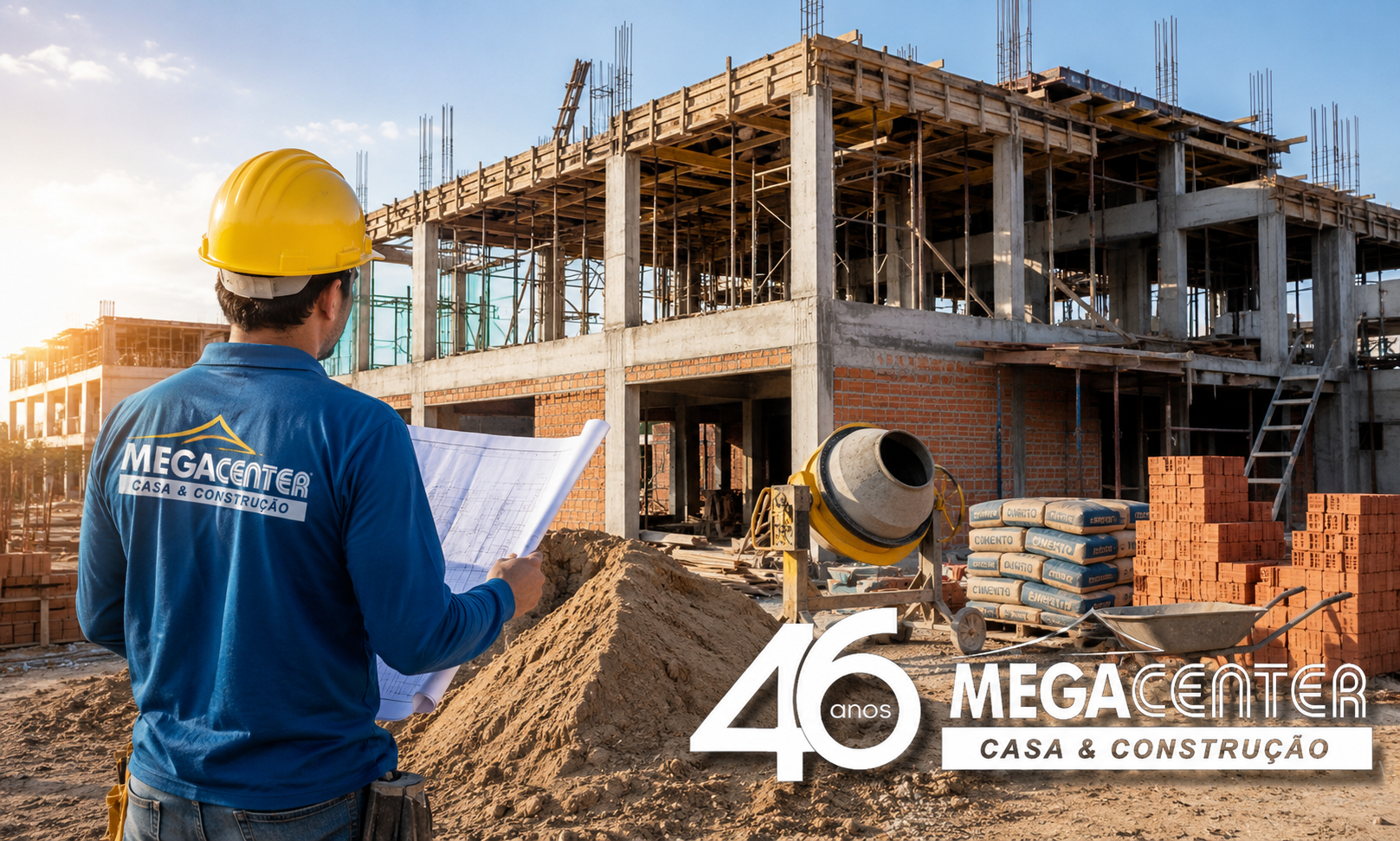 Entrega e soluções para construção
