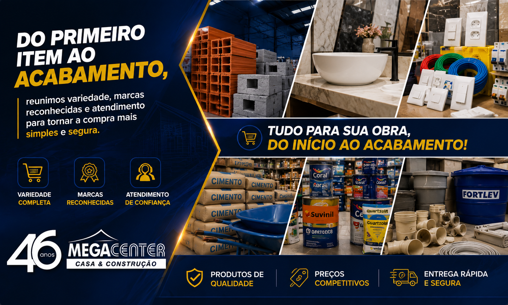 Atendimento e experiência Mega Center